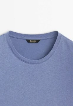 Massimo Dutti Short Sleeve - Basic T-Shirt - Dark Blue 19 Massimo Dutti Short Sleeve - Basic T-Shirt - Dark Blue -Massimo Dutti Shop d94f9464b5e6470cbe6f653a4beb4f63