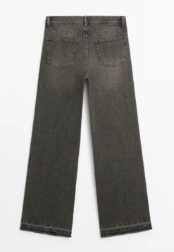 Massimo Dutti MID-RISE BELL BOTTOM - Flared Jeans - Grey -Massimo Dutti Shop d95f387e7ddd48ad99cb34811ca664ee