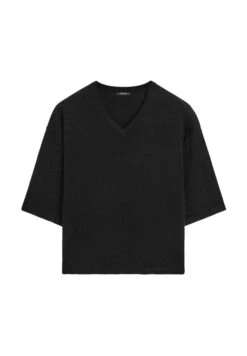 Massimo Dutti WIDE V-NECK - Jumper - White 21 Massimo Dutti WIDE V-NECK - Jumper - White -Massimo Dutti Shop d98e06b8cd30431d9504de83febad616 1