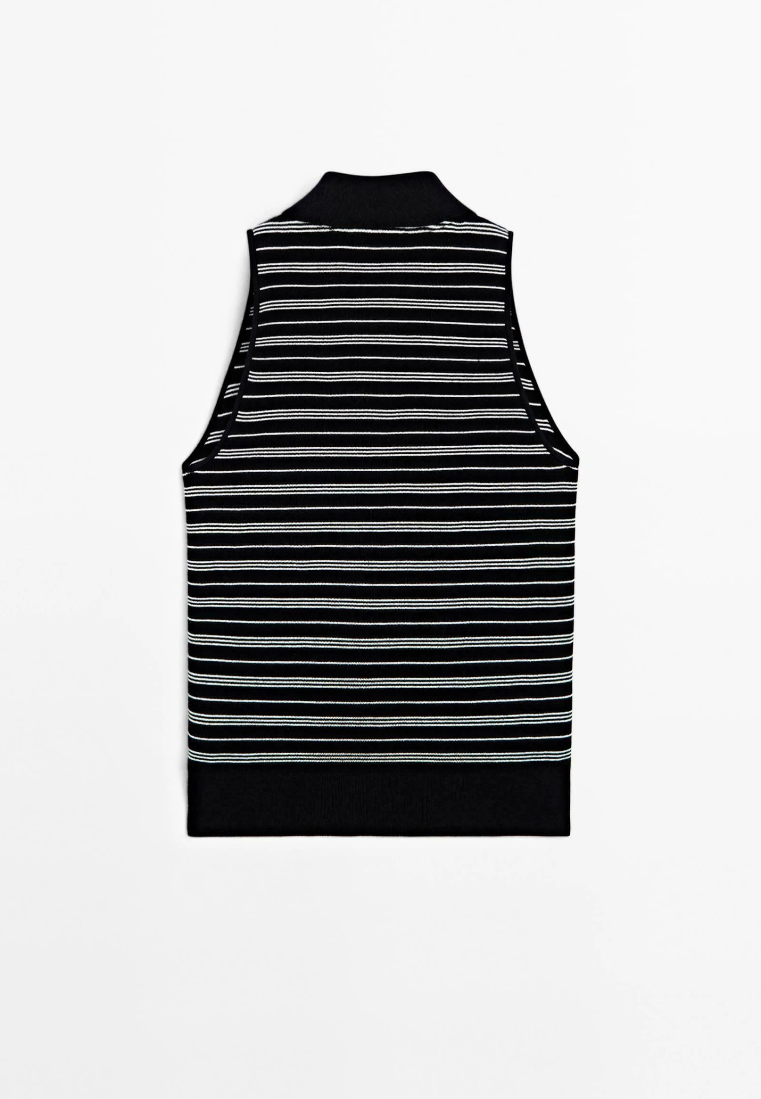 Massimo Dutti STRIPED - Polo Shirt - Dark Blue 8 Massimo Dutti STRIPED - Polo Shirt - Dark Blue - Image 6