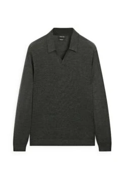 Massimo Dutti MERINO LONG SLEEVE - Long Sleeved Top - Dark Blue -Massimo Dutti Shop da47c1643a124f7c84569f6eeb56a212