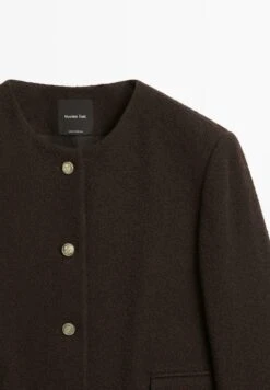 Massimo Dutti ELEGANT CROPPED WITH FLAP POCKETS - Light Jacket - Mottled Dark Brown 17 Massimo Dutti ELEGANT CROPPED WITH FLAP POCKETS - Light Jacket - Mottled Dark Brown -Massimo Dutti Shop da8e35373c424358b17f6a3fcaed2793