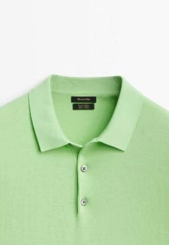 Massimo Dutti Short Sleeve - Polo Shirt - Neon Green -Massimo Dutti Shop da96d50240f54d65abcf4cfa6052ff94