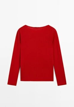 Massimo Dutti BOAT NECK LONG SLEEVE - Jumper - Red 26 Massimo Dutti BOAT NECK LONG SLEEVE - Jumper - Red -Massimo Dutti Shop db976e9d723e46d9a48df495912d3a40