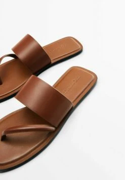Massimo Dutti With Wide Strap - T-Bar Sandals -Massimo Dutti Shop dba020488941454eaa7120e46ca828cc