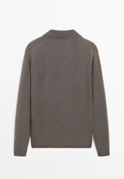 Massimo Dutti V-NECK - Long Sleeved Top - Beige 25 Massimo Dutti V-NECK - Long Sleeved Top - Beige -Massimo Dutti Shop dbade8a8b3e741bb829aaffb51462e28