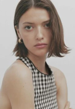 Massimo Dutti Studio -Gingham - Blouse -Massimo Dutti Shop dbd10ad32e1844d79cfc6bbf589c4d85