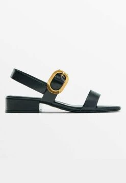 Massimo Dutti High-Heel With Buckle Detail - Sandals -Massimo Dutti Shop dcc63d72e99f4454ab3a0ec1ae340e06