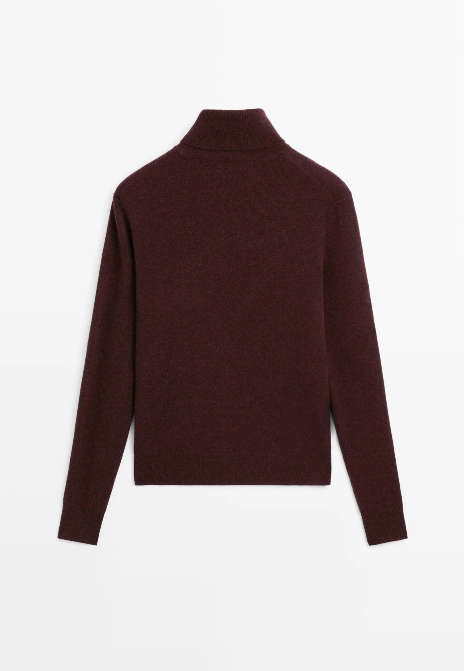 Massimo Dutti HIGH NECK - Jumper - Bordeaux 9 Massimo Dutti HIGH NECK - Jumper - Bordeaux - Image 7