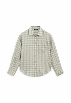 Massimo Dutti FLOWING CHECK GARMENT - Button-down Blouse - Grey 17 Massimo Dutti FLOWING CHECK GARMENT - Button-down Blouse - Grey -Massimo Dutti Shop dcf1686efc744b47b57e63ea6a911809