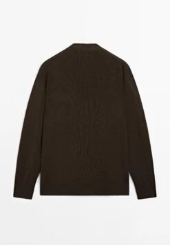 Massimo Dutti LONG V-NECK WITH BUTTONS - Cardigan - Mottled Dark Brown 18 Massimo Dutti LONG V-NECK WITH BUTTONS - Cardigan - Mottled Dark Brown -Massimo Dutti Shop dd1c42c6096b48c48e2ef031db81983b