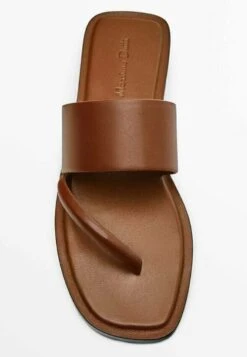 Massimo Dutti With Wide Strap - T-Bar Sandals -Massimo Dutti Shop dd31ba2320504575a2cee996cfde3e59
