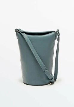 Massimo Dutti Vertical Mini- Handbag - Blue/Black Denim -Massimo Dutti Shop dd4638252fd7468dbb75fe451d98dcfa