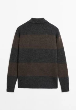 Massimo Dutti SWEATER WITH POCKET DETAIL - Jumper - Dark Grey -Massimo Dutti Shop dd7f0f0b2e3c4973b03c8f6093a4e442
