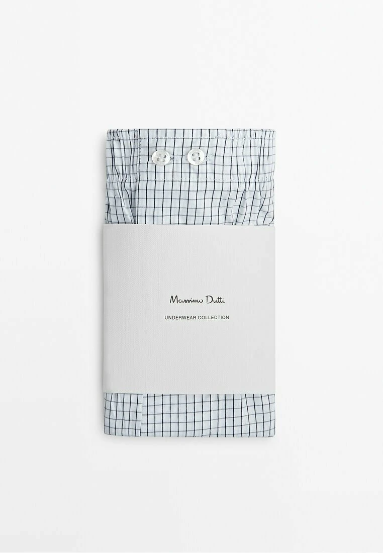 Massimo Dutti Micro-Check Poplin - Boxer Shorts 8 Massimo Dutti Micro-Check Poplin - Boxer Shorts - Image 6
