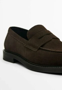 Massimo Dutti Tan Split - Slip-Ons - Brown -Massimo Dutti Shop ddaf2f0ffd20499e9ad4a37c2d57393b