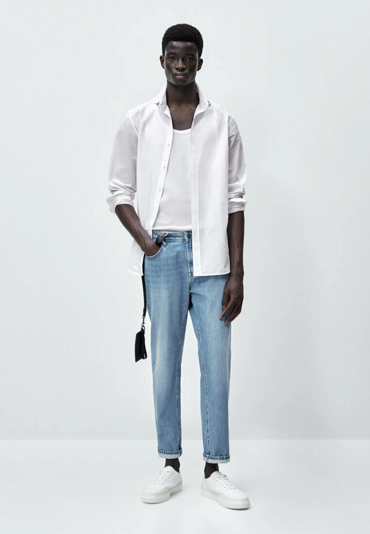 Massimo Dutti Textured- Formal Shirt - White 4 Massimo Dutti Textured- Formal Shirt - White - Image 2