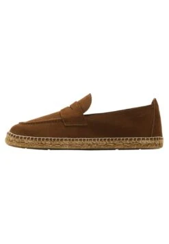 Massimo Dutti Penny Strap - Espadrilles - Camel