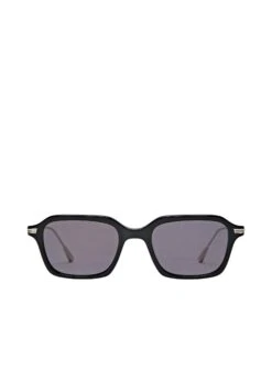 Massimo Dutti RECTANGULAR WITH TEMPLES - Sunglasses - Black