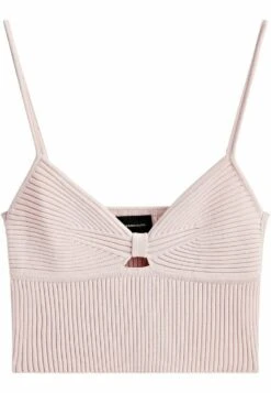 Massimo Dutti Studio - Cut-Out Crop - Top - Light Pink -Massimo Dutti Shop de72b478c2ba458ea1958cb370caf154