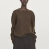 Massimo Dutti CREW NECK CASHMERE WITH LONG SLEEVES - Jumper - Dark Brown -Massimo Dutti Shop de7b138ab00448c9a3d7ff1aac50367f