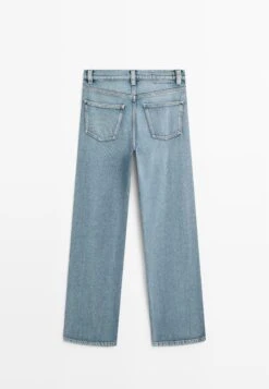 Massimo Dutti HIGH-WAIST WIDE-LEG - Wide Leg - Blue Denim -Massimo Dutti Shop de7d7b3708cb49508f88080d27c665ee