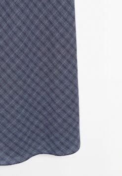 Massimo Dutti LONG CHECKED WITH BACK DETAIL - Maxi Dress - Dark Blue -Massimo Dutti Shop df5e5ff707f14bada2bc8093598b2687