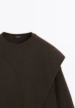 Massimo Dutti LAYERED LONG SLEEVE - Cardigan - Mottled Dark Brown -Massimo Dutti Shop df853fa5cc194bd2bdd96b31ff3f2a2d