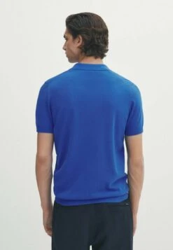 Massimo Dutti Short Sleeve - Polo Shirt - Dark Blue -Massimo Dutti Shop dfc287dd8bd145fcbf1ffa470556ab09