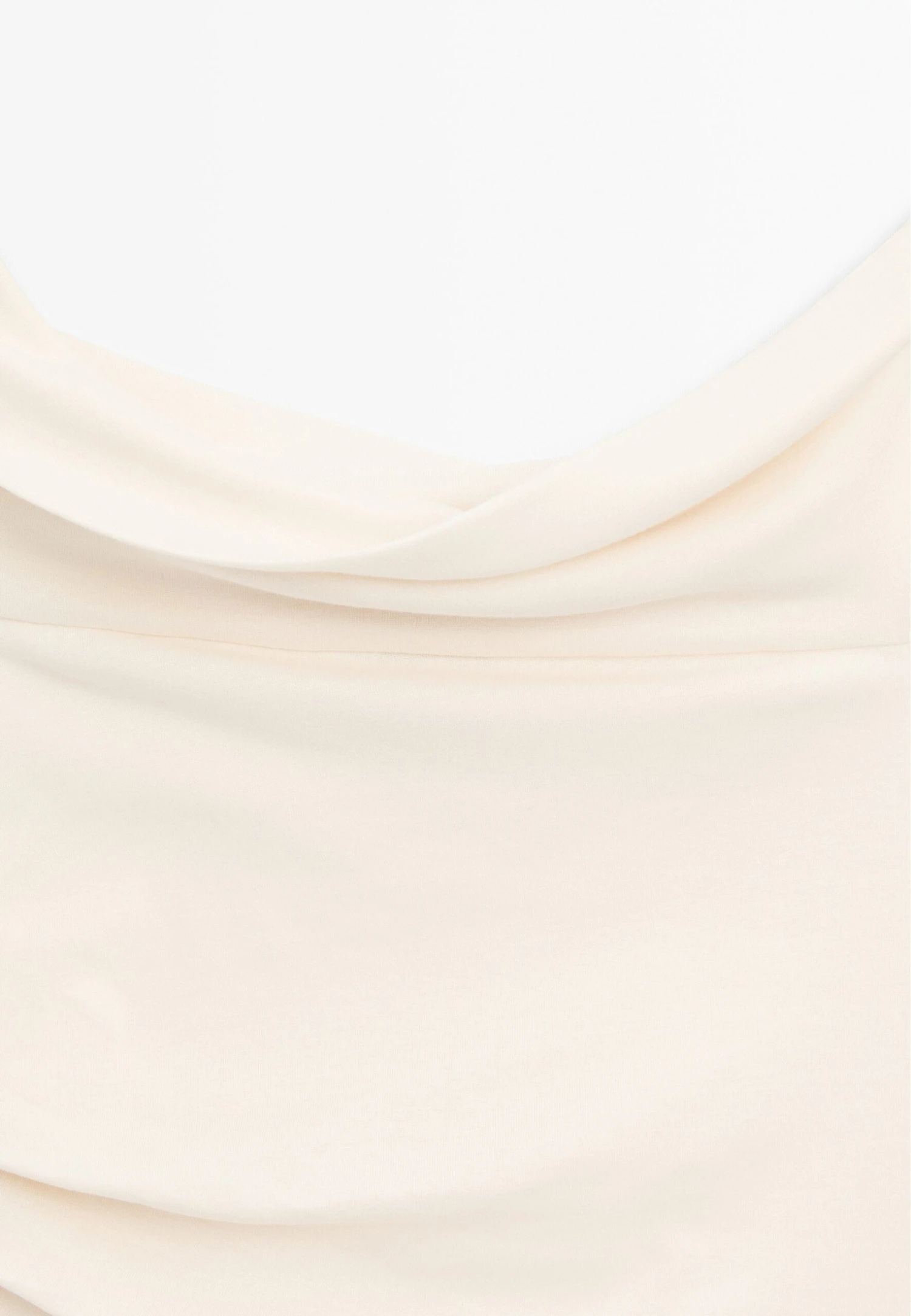Massimo Dutti DRAPED STRAPLESS NECKLINE - Top - White 10 Massimo Dutti DRAPED STRAPLESS NECKLINE - Top - White - Image 8