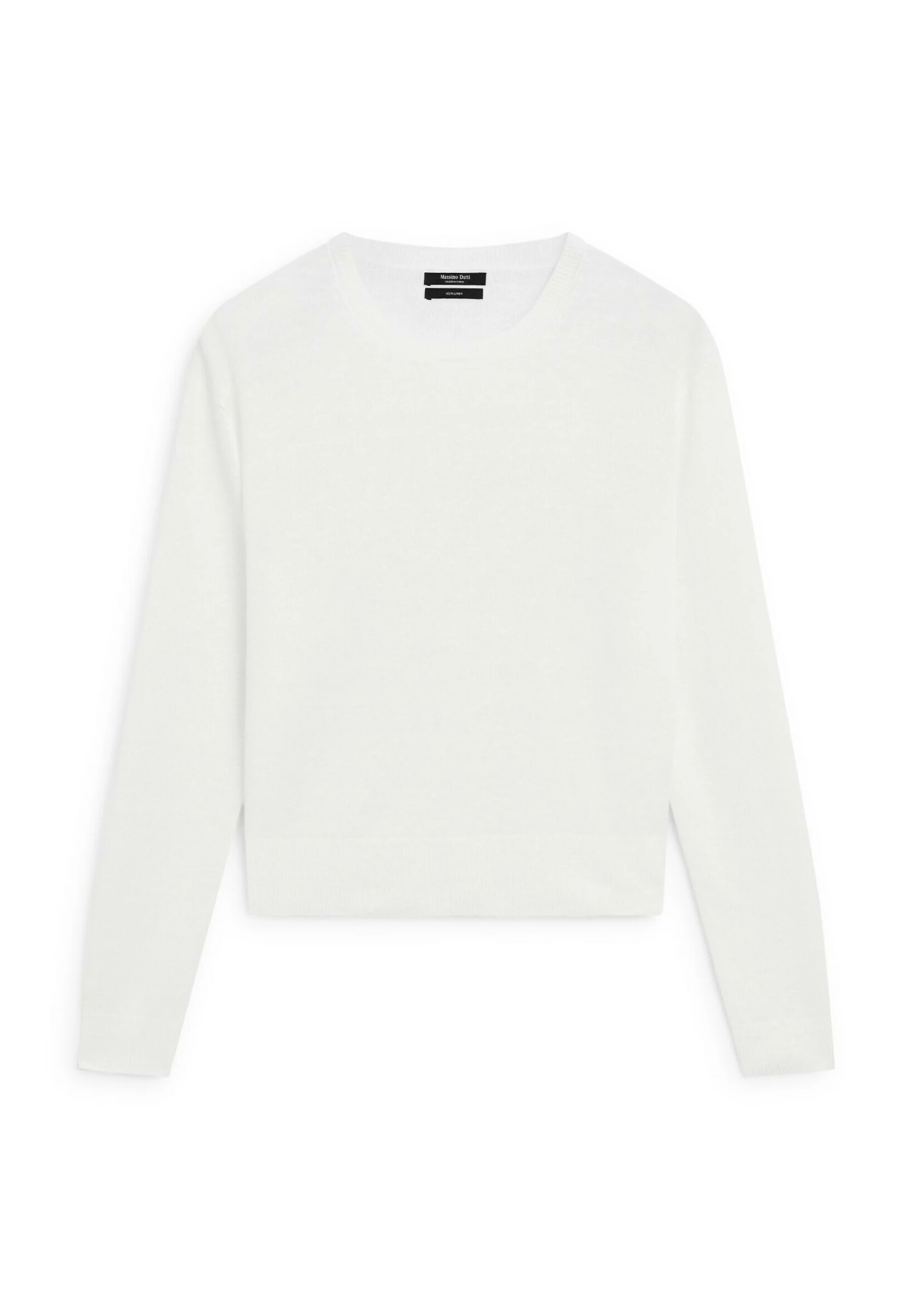 Massimo Dutti CREW NECK - Jumper - Mottled Bordeaux 12 Massimo Dutti CREW NECK - Jumper - Mottled Bordeaux - Image 10