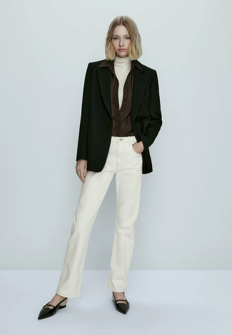 Massimo Dutti Mid Waist - Straight Leg Jeans 4 Massimo Dutti Mid Waist - Straight Leg Jeans - Image 2