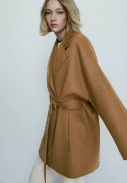 Massimo Dutti Robe With Belt - Classic Coat -Massimo Dutti Shop e03559f73e424547a8a3e6c5ba36902c
