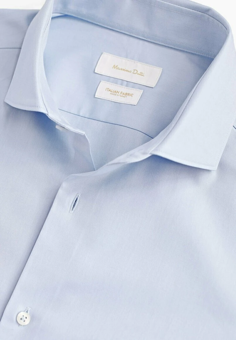 Massimo Dutti Slim Fit - Formal Shirt - Light Blue 10 Massimo Dutti Slim Fit - Formal Shirt - Light Blue - Image 8