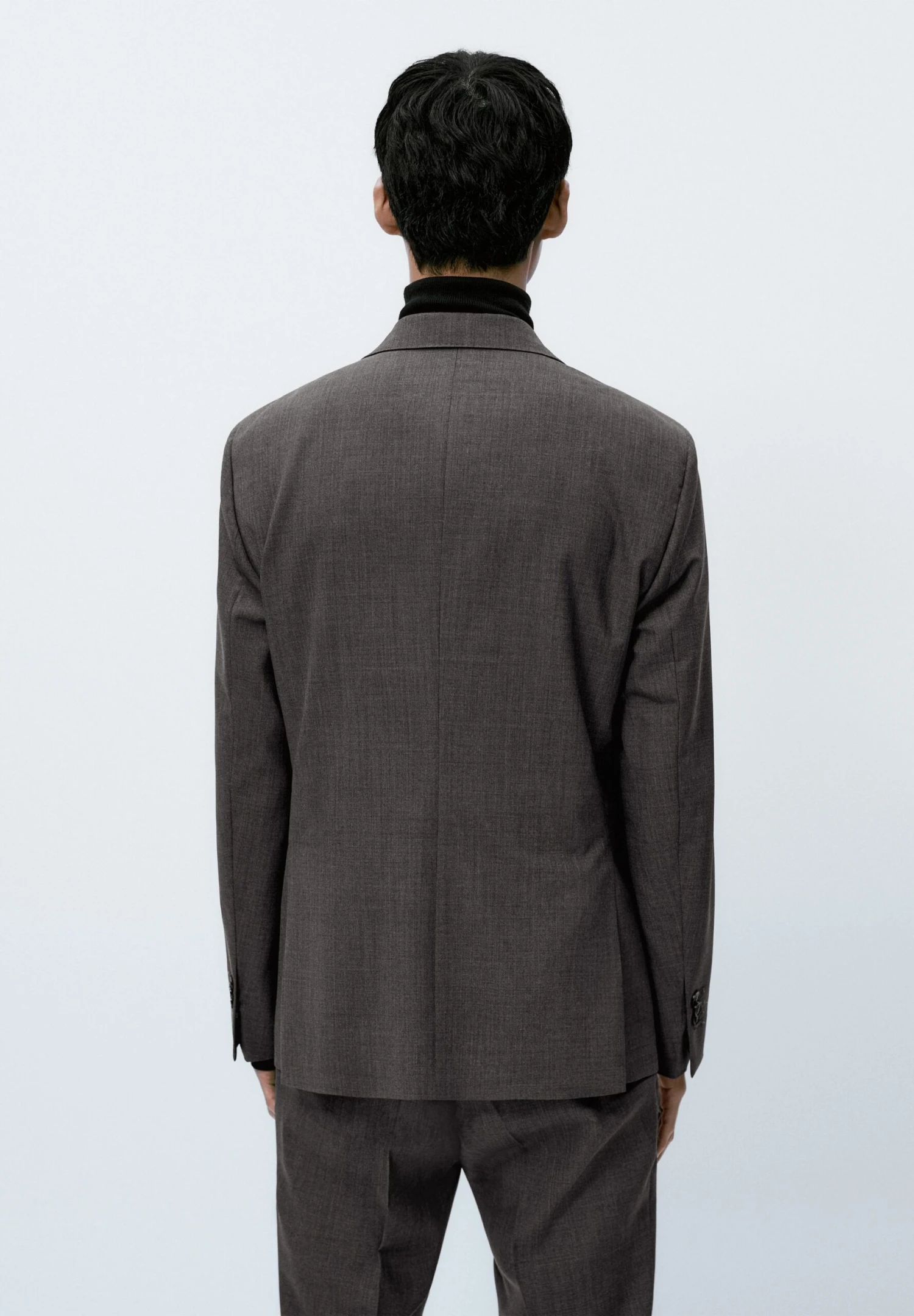 Massimo Dutti Blazer Jacket - Light Grey 5 Massimo Dutti Blazer Jacket - Light Grey - Image 3