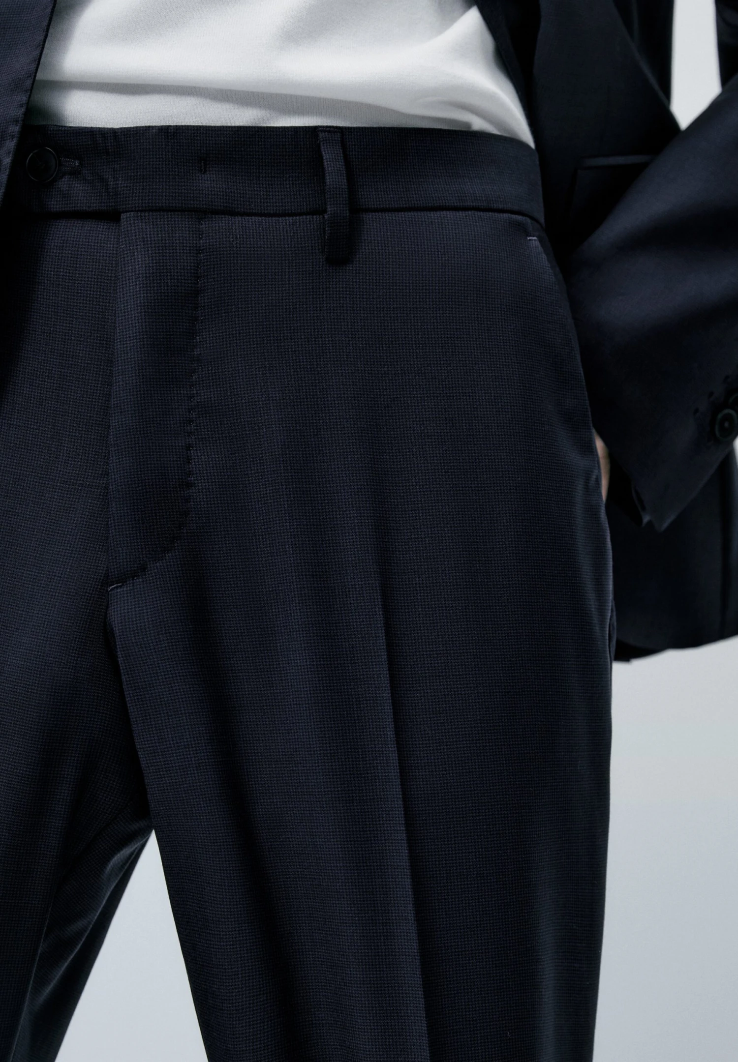 Massimo Dutti Suit Trousers - Dark Blue 5 Massimo Dutti Suit Trousers - Dark Blue - Image 3