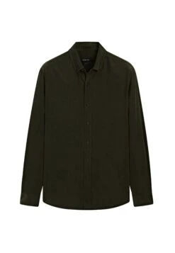 Massimo Dutti REGULAR FIT NEEDLECORD - Shirt - Mottled Dark Green -Massimo Dutti Shop e0989e204f2f4edc84f3e5f377d834df