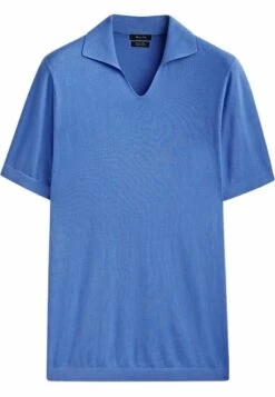 Massimo Dutti Milano Short Sleeve- Polo Shirt - Royal Blue -Massimo Dutti Shop e0da1c40fdcd49feb1fa5f49f26e0c15