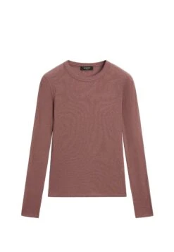 Massimo Dutti LONG SLEEVE - Long Sleeved Top - Light Pink