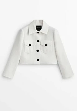 Massimo Dutti Studio - Jacquard Short Jacket - Summer Jacket -Massimo Dutti Shop e1133a6f3c4240f4a891f0771c1aa38e