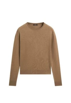 Massimo Dutti LONG SLEEVES WITH CREW NECK - Jumper - Beige -Massimo Dutti Shop e13c52f3ccef4fe0adbceaae27aae6ec