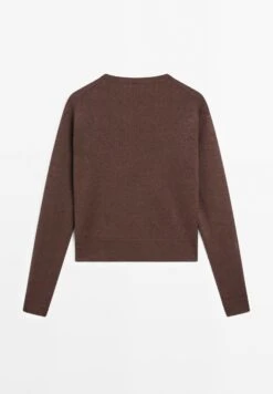 Massimo Dutti CREW NECK - Jumper - Mottled Bordeaux 17 Massimo Dutti CREW NECK - Jumper - Mottled Bordeaux -Massimo Dutti Shop e183db775a594f988ea917c936aac300