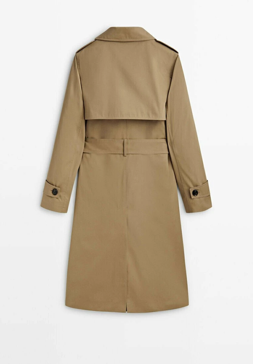 Massimo Dutti With Belt- Trenchcoat - Camel 4 Massimo Dutti With Belt- Trenchcoat - Camel - Image 2