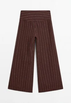 Massimo Dutti HIGH-WAIST WIDE-LEG - Trousers - Bordeaux 20 Massimo Dutti HIGH-WAIST WIDE-LEG - Trousers - Bordeaux -Massimo Dutti Shop e1a24d3e7e7f40c2a32ed7edc1fb9bd7