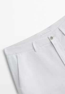 Massimo Dutti Bermuda - Shorts - White -Massimo Dutti Shop e1b9db713ff1480c9a2c117e795a0bc3