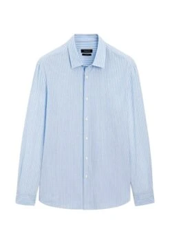 Massimo Dutti REGULAR FIT GARMENT WITH STRIPED DETAIL - Shirt - Blue 17 Massimo Dutti REGULAR FIT GARMENT WITH STRIPED DETAIL - Shirt - Blue -Massimo Dutti Shop e207804be8fe41e1ba3acbcba2e91bac