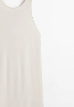 Massimo Dutti With Ring Detail At The Back - Day Dress - Beige -Massimo Dutti Shop e2296a1d0fce4d71abea5ffeff505528
