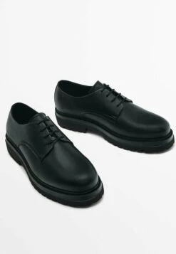Massimo Dutti Derby - Lace-Ups - Black -Massimo Dutti Shop e234813135af43cba238c867c1139ce4