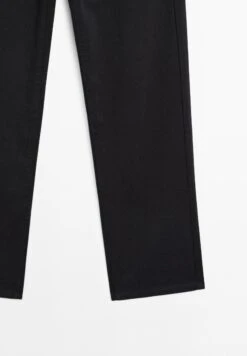 Massimo Dutti MID-WAIST STRAIGHT-LEG - Trousers - Dark Blue -Massimo Dutti Shop e24925746de148079dcbb194d9de4795
