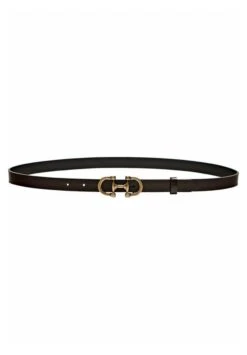 Massimo Dutti With Double Buckle - Belt - Brown